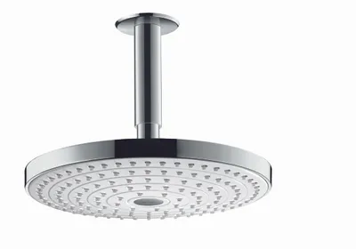 Immagine prodotto di Soffione Hansgrohe Raindance Select S 240 2jet 240 mm a soffitto Bianco / Cromo