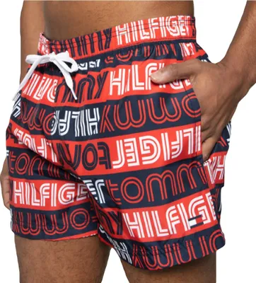 Image de Tommy Hilfiger Underwear Drawstring Print Logo Pop Aop Red Glare S