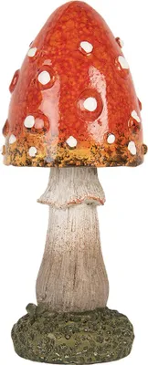 Produktbild von Clayre & Eef Dekorationsfigur Pilz Ø 5x12 cm Rot Polyresin