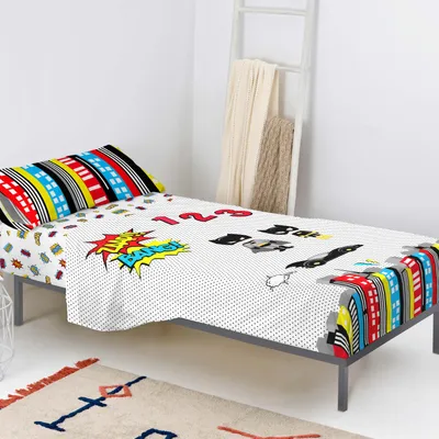Produktbild von Bat Oberlaken set 2 teiliges  160x270 cm (Standardgrösse) 100% Baumwolle Hergestellt in Europa
