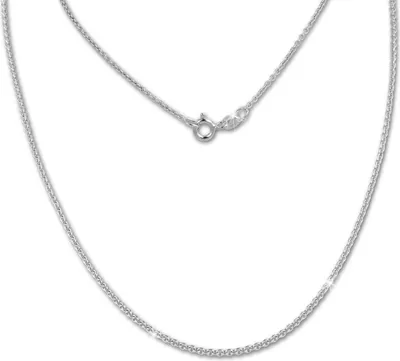 Produktbild von SilberDream Halskette 42cm Ankerkette 925 Silber Schmuck silber SDK28842J