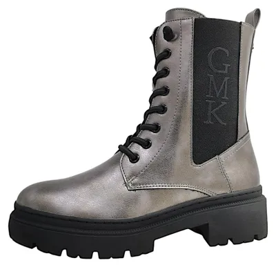 Productafbeelding van Marco Tozzi Damenschuhe Schnürstiefel Silber Freizeit