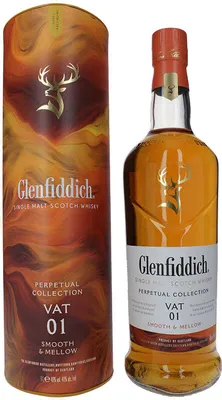 Produktbild von Glenfiddich Perpetual Collection Vat 01 Smooth & Mellow + Box 1000ml 40% Vol.