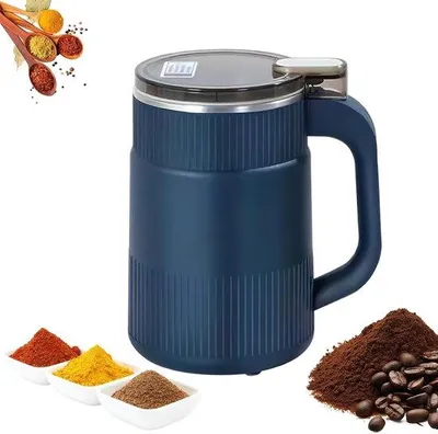 Produktbild von Elektrische 200-W-Multifunktionsmühle für Kaffeebohnen, Kräuter, Nüsse, Grains und Gewürze