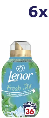Produktbild von 6x Lenor Weichspüler – 36 sc 504 ml – Fresh Air Noorderlicht