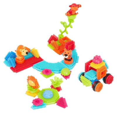 Image de Bristle Blocks Jungle - 54 pièces.