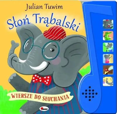 Immagine prodotto di Wiersze do słuchania Słoń Trąbalski Książka dźwiękowa