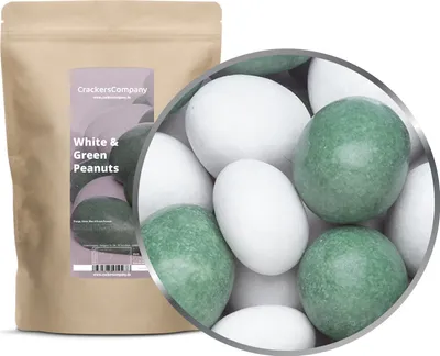 Produktbild von WHITE & GREEN PEANUTS ZIP Beutel 750g
