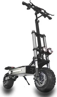 Produktbild von Elektro Roller Erwachsene E Scooter Offroad Elektroroller Klappbar 11Zoll All Terrain Vakuumreifen Schneller Doppelmotor 60V 40Ah Lithiumbatterie 100