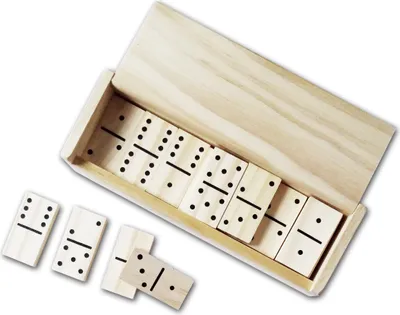 Produktbild von Naturholzdomino