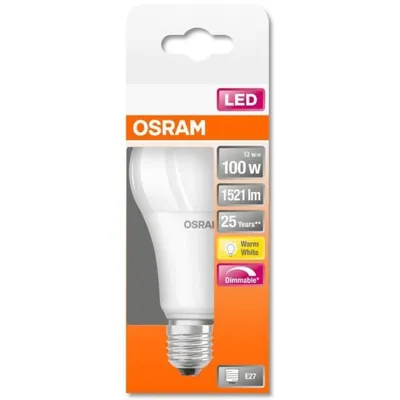 Immagine prodotto di OSRAM LED Retrofitlampe CLASSIC A13WE27 matt 1521LM dim 350526 4058075433823