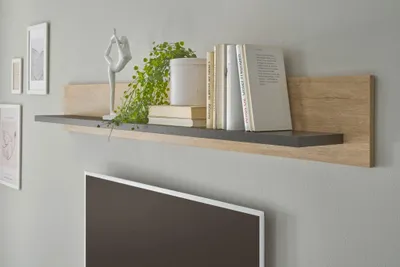 Produktbild von Wandboard 150 cm Eiche gebürstet Optik Cardiff