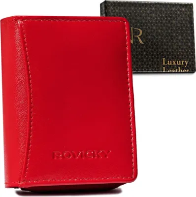 Produktbild von Rovicky Portemonnaie aus Leder für Frauen Ghez rot One size