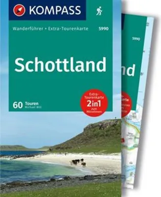 Immagine prodotto di KOMPASS Wanderführer Schottland, Wanderungen an den Küsten und in den Highlands 60 Touren mit Extra-Tourenkarte