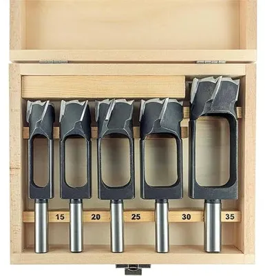 Produktbild von 09152 5-tlg. Zapfenschneider Set - ?15-20 - 25-30 - 35 mm