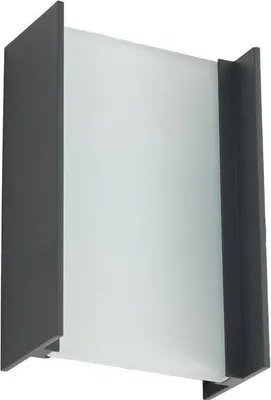 Produktbild von Lindby LED-Außenwandlampe Selqa, Hausnummer, anthrazit, IP65
