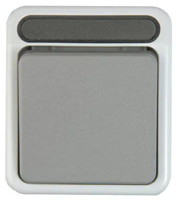 Produktbild von MERTEN MEG3116-8029 - 1P - Grau - 250 V - 83 mm - 73 mm - 56 mm