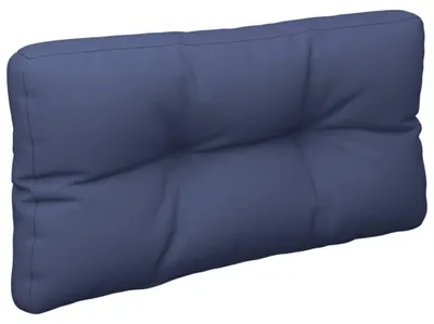 Immagine prodotto di vidaXL Cuscino Pallet blu navy 120x40x12 cm tessuto