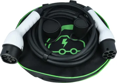 Produktbild von vhbw Typ 2 Ladekabel 11 kW 16 A 3-phasig 5 m für E-Auto - Kabel für Wallbox & Ladestation