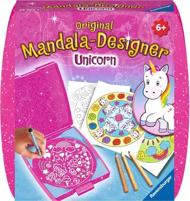 Produktbild von Mandala Designer Mini Unicorn Ravensburger 29704