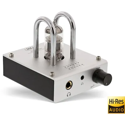 Produktbild von InLine AmpUSB, Hi-Res AUDIO HiFi DSD Kopfhörer-Röhrenverstärker, 384kHz/32-Bit, 110 dB, 32-bit/384kHz, 3.5mm, USB, 81 mm, 110 mm