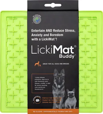Image de LickiMat Tapis à lécher Buddy Green