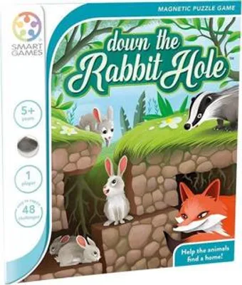 Zdjęcie produktu dla SmartGames Down The Rabbit Hole, 5 lat(a), Wielobarwny