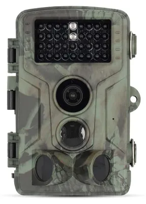 Produktbild von Nedis Wildlife Kamera - 4K@10fps - 48 MPixel - 2 MPixel CMOS - IP65 - Schwarz No-Glow IR - Nachtsicht - Blickwinkel: 60 ° - Bewegungssensor - Erfassungswinkel: 130 ° - Erfassungsbereich: 20 m