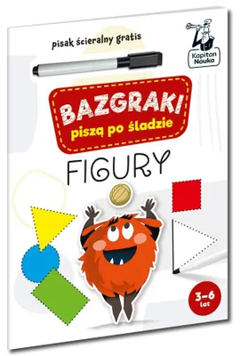 Imagen del producto de Kapitan Nauka Bazgraki piszą po śladzie. Figury