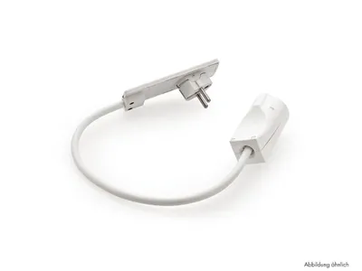 Produktbild von Naber Verbindungsleitung mit Evoline Plugstecker, weiß 2000 mm - Montagematerial