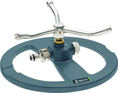 Image de arroseur circulaire à 3 bras ; avec raccord enfichable Métal