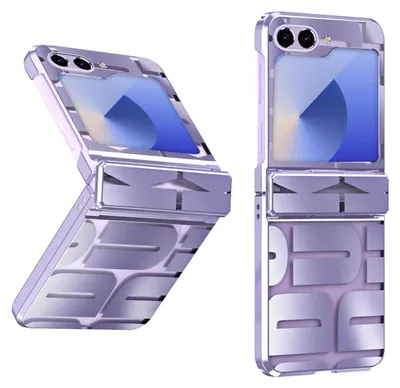 Produktbild von Für Samsung Galaxy Z Flip7 FE / Flip6 5G Design Electroplating Schutz Hülle Case