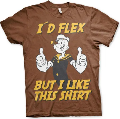 Produktbild von Popeye - Id Flex T-Shirt - Large - Brown