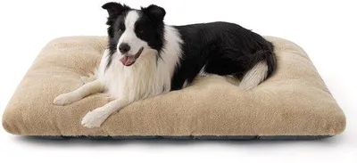 Produktbild von XL Waschbares Hundekissen - Kalmerndes Hundematras mit Antislipboden, für sehr große Hunde, 104 x 69 x 8 cm