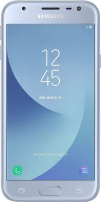 Immagine prodotto di Samsung Galaxy J3 (2017) Single-SIM J330F (5 pollici) 4G LTE 16 GB blu argento- NUOVO