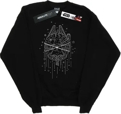 Produktbild von Star Wars - "Millennium Delivery" Sweatshirt für Herren BI45895 (XXL) (Schwarz)
