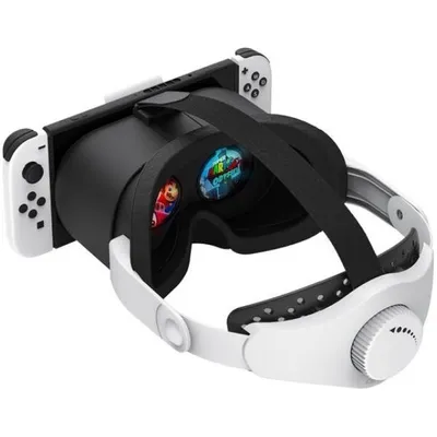 Produktbild von VR Brille kompatibel mit Nintendo Switch/Switch OLED – verstellbare HD Linsen – 3D VR Headset Games Accessoire Set – Switch VR Labo Brille