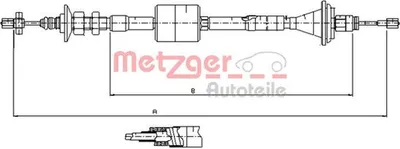 Obrázek produktu pro METZGER 11.2912 Spojkové lanko