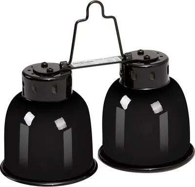 Zdjęcie produktu dla Repti-Zoo Podwójna Lampa na żarówki 2 x 40W Repti-Zoo