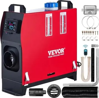 Obrázek produktu pro Dieselové topení, výkon 8 kW, napětí 12 V, typ dieselového paliva, provozní teplota -40 ℃ až +50 ℃, nízká spotřeba paliva 0,18-0,48 l/h