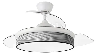 Deckenventilator 72 W LED 7200 lm 3 Flügel Fernbedienung