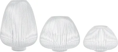 Produktbild von blomus GmbH LYVA Laterne white Set3