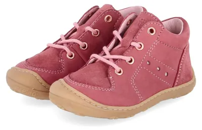 Produktbild von Pepino Mädchen Schnürschuhe REMY Rosa Rauleder Größe: 26