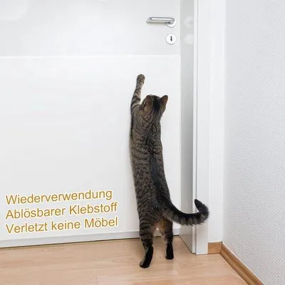 Produktbild von Famanu Kratzschutzfolie für Möbel - selbstklebend, transparent (30 cm x 500 cm)