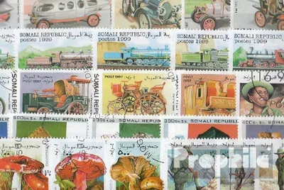 Produktbild von Briefmarken Somalia 50 verschiedene Marken