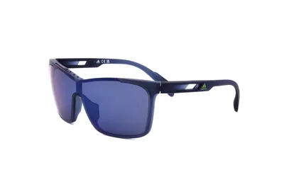 Produktbild von Adidas Sport SP0019 Matte blue 0/0/140 Uni Sonnenbrillen