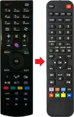 Produktbild von Fernbedienung passend für TELEFUNKEN TFL50D14FHDB