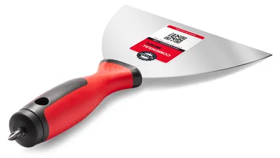 Productafbeelding van COMENSAL® Schroefgreepspatel 150 mm - Spatel voor gipswerken - Professioneel, roestvrij