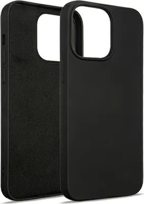 Zdjęcie produktu dla Beline Etui Silikonowe Iphone 14 Pro Max 6,7 Czarny/Czarny