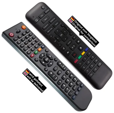 Produktbild von Ersatz Fernbedienung für Sagemcom RC2634201/01B | SMT-C7200 | RC2634201 01B | SMT-C7200A | 1000 | 7200 | DCI402HD | DCI85 HD | DCI85HD | KD-RCI88-3...